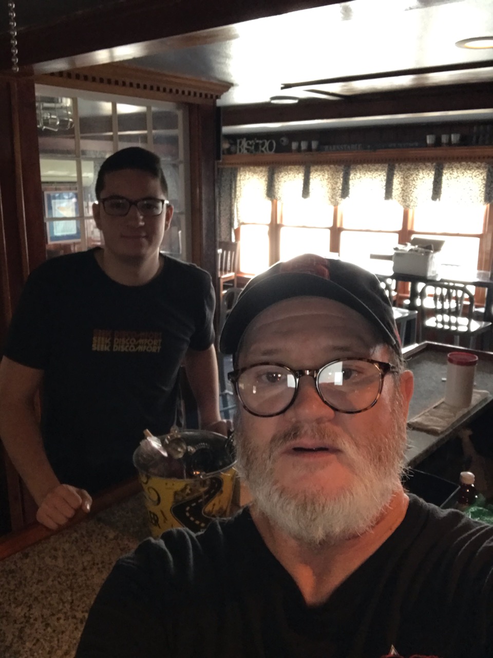 Bartending student at LA Bartending School